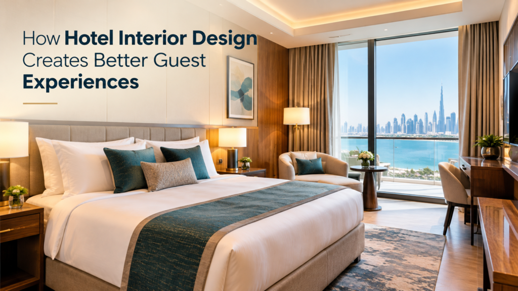 How Hotel Interior Design Creates Better Guest Experiences